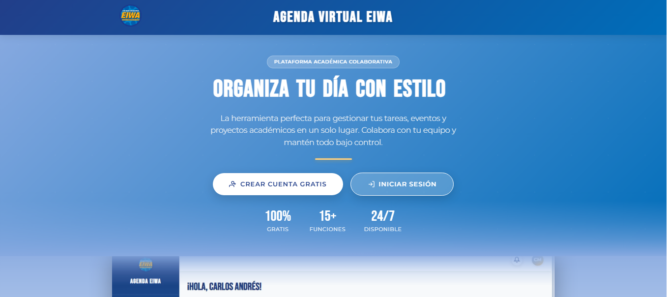 Agenda Virtual EIWA
